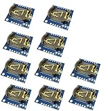 KKHMF 10 個 DS1307 RTC 7クロックモジュール小型RTC I2C 24C32メモリArduino用