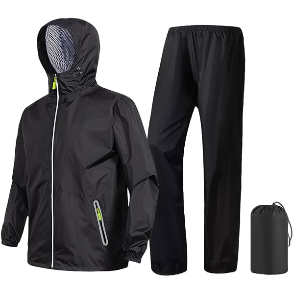Amazon | パラディーゾ レインウェア (上下セット) 85S71 オレンジ M
