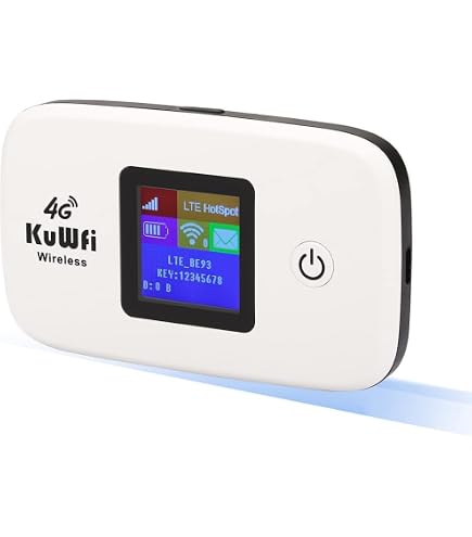 Modem 4G Portable WiFi HOSAYA MF906 - Routeur LTE Avec Batterie Intégrée, Débloqué, Pour Voyage Et Extérieur - 7