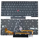 BestParts USレイアウト ノートパソコンキーボードバックライト トラックポイント交換用レノボ Thinkpad X1 Carbon 第9世代 2021 タイプ 20XW 20XX SN20R55563用