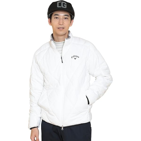 Amazon | [キャロウェイ] メンズ 中綿 ブルゾン (ストレッチ性・撥水性