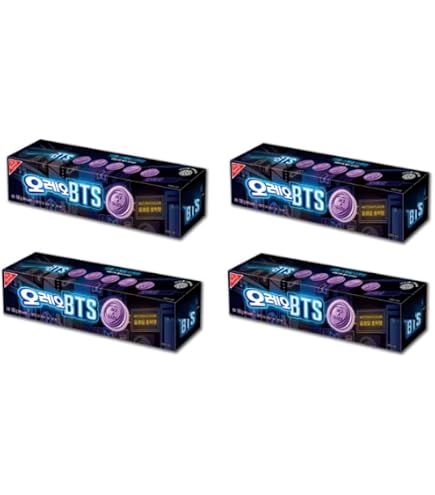 Amazon.co.jp: オレオ BTS ホットク味 BTS コラボ クッキー 100g×3個