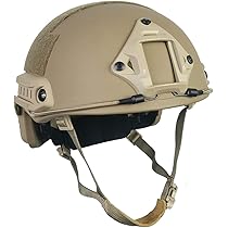 Amazon.co.jp: 軍事機器FAST弾道ヘルメットケブラー（アラミド