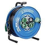 ハタヤ(HATAYA) サンデーレインボーリール 屋外用 標準型 接地付 30m SS-30K