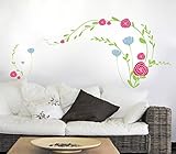 Pop Decors PT-0038-Va Beautiful Wall Decal, Little Flowers by Pop Decors