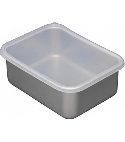 Amazon | ポリカーボネイト 深型角キッチンポット 12cm | TKG遠藤商事