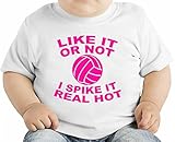 Like It Or Not I Spike It Real Hot オーガニックベビーTシャツ 12 - 18 Months
