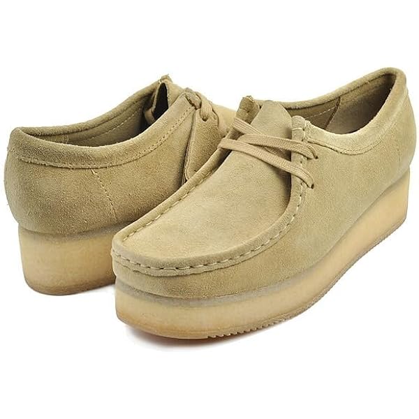Amazon | Clarks(クラークス) WALLACRAFTBEEMAPLESUEDE26173498ワラ