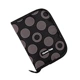 ハンナフラ(Hanna Hula) 母子手帳ケース(マルチケース) Mサイズ チャコール