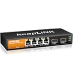 Amazon.co.jp: keepLiNK 4ポート 2.5GBASE-T スイッチングハブ 2つの