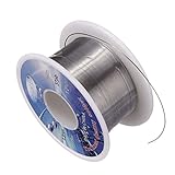 糸はんだ 63/37 0.3mmロジンコアはんだワイヤー リッド製シルバーグレー 高品質 [並行輸入品]