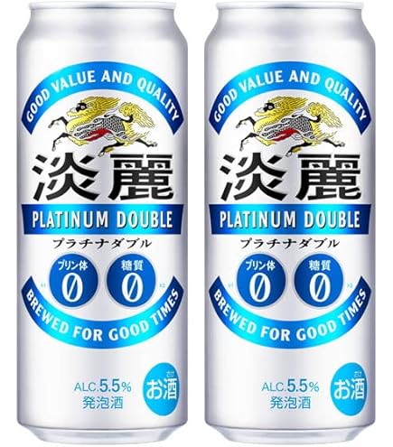 値下げ！淡麗 プラチナダブル 500ml×24本 2ケース Amazon.co.jp: キリン 淡麗 プラチナダブル （500ml×24本）×2箱 : 食品