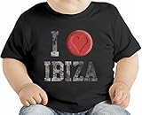 I Love Ibiza オーガニックベビーTシャツ 12 - 18 Months