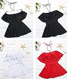 ワンピース 水着 無地 シンプル レディース オールインワン 水着 ワンピース バック紐 可愛い 大人 水着 レディース 水着 白 黒 バックリボン オールインワン 夏 海 体型カバー モノキニ かわ