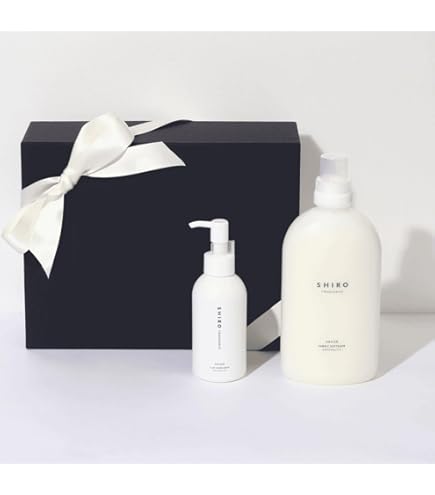 shiro ギフト Amazon.co.jp: シロ ラッピング済 ギフトBOX セット 液体石けん 柔軟剤
