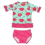 Rufflebutts ラッフルバッツ スイムウエア 2T （2-3歳用） 2T ファショニスタ ローズ 水着 [並行輸入品]