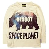 《秋冬春対応》 Reboot(リブート) 天竺アニマルPt長袖Tシャツ 110cm /Iv NO.AH-1691407