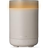 エレコム(ELECOM)【2022年モデル】加湿器 アロマディフューザー 卓上 エクリアミスト AC電源 シルクミスト 約150ml 超音波式 連続運転:最大7時間、アロマ噴霧:最大22.5時間 銀系無機抗菌剤 SIAAマーク取得 空焚き防止 アロマ