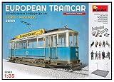 ミニアート 1/35 ヨーロッパ路面電車 路面ベース付 プラモデル MA38009
