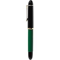 Amazon | ペリカン 万年筆 F 細字 グリーンブラック クラシック M120 