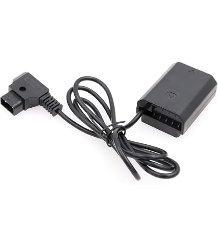 Amazon | ZBLZGP D-Tap to NP-FZ100 ダミーバッテリー 8.4V 調整DC電源