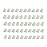 monofive 配線固定用 粘着式ホルダー50個 （各種フラットケーブル対応) MF-HFLC2-50W