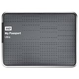 WD My Passport Ultra 2.0TB チタニウム(3年保証 Windows 8対応 USB 3.0接続 インターナショナルパッケージ版)WDBZFP0020BTT-PESN