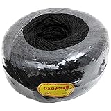 千吉 シュロ縄 玉巻 3.0mm×500m 黒