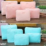 Generic orange : Donbook 5pcs/set Travel Toiletry Kits Digital Underwear Clothing Footwear Organizad