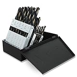 Neiko Pro 10133B Left Hand 29 Piece with USA Made Huot Index Case Drill Bit Set [並行輸入品]