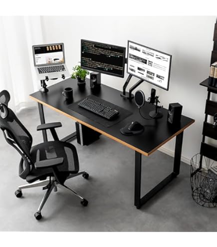 Amazon | IKEA/イケア ALEX/アレクス デスク100x48 cm：ブラック