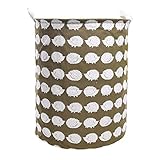 Pauwer Large Storage Bin 13.7x17.3 Fabric Toy Box/ Toy Storage/ Toy Organizer for Boys and Girls - K