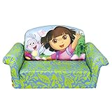 Marshmallow Furniture Flip Dora Open Sofa [並行輸入品]