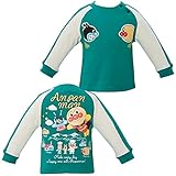 アンパンマン 裏毛 スカジャン風 長袖トレーナー ea3870-9222 80cm グリーン
