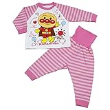 アンパンマン パジャマ 肌寒い季節にピッタリ 腹巻付きです j-oa2875 (100cm, ピンク)