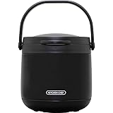 アイリスオーヤマ 保温調理鍋 ダブル真空 おまかせさん 4.5L 鍋 ロック機能付 レシピブック付 ブラック RWP-N45