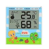 ベルコット ベビー・ルーニーテューンズ デジタル温湿度計 WB004 WH(フルーツ)