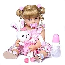 ★新品★リボーンドール 香り付きベビーちゃん女の子 55cm ブロンズヘアー ☆新品☆リボーンドール 香り付きベビーちゃん女の子 55cm