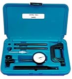 Central Tools CEN6400 .200 Inch 0-100mm Range Dial Indicator Set