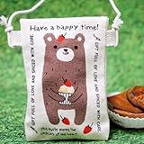 Sweet Animal Pochette （スイートアニマルポシェット） クッキー 焼き菓子 お菓子 ギフト おしゃれ 個包装 お世話になりました ありがとう 退職 お礼 プレゼント プチギフト 内祝い お礼 (くま)