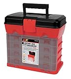 Performance Tool W54042 Plastic Rack System Tool Box with 4 Organizers [並行輸入品]