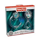 Fisher Price Baby's First Silver Rattle Teether Gift Set by Fisher-Price