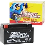 バッテリーマン　BMX7A-BS　YTX7A-BS互換　【FTX7A-BS互換】　液入充電済　MFバイクバッテリー　すぐ使える　安心　メンテナンスフリー