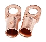 Forney 60096 Copper Cable Lugs, Number 1/0 Cable with 3/8-Inch Stud Size, 2-Pack [並行輸入品]