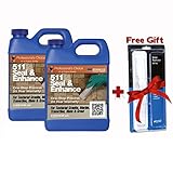 Miracle Sealants 511 Seal & Enhance 64 Oz. Penetrating Sealer (2 Quarts) + Free Mira Brush Applicato