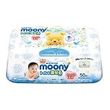 【まとめ買い】ムーニー おしりふき トイレに流せるやわらか素材 本体 50枚 ×2セット