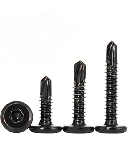 Amazon | 20本入 低頭 六角穴付 平ボタンキャップタッピング