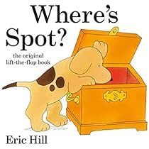 Where’s spot ご確認 Where's Spot? by Eric Hill/【おすすめ英語絵本 読み聞かせ