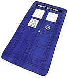 Doctor Who: Large Doctor Who TARDIS Micro Raschel Throw [並行輸入品]