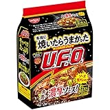 日清食品 本当に焼いたらうまかった 日清焼そばU.F.O. 2食パック インスタント袋麺 210g×9個
